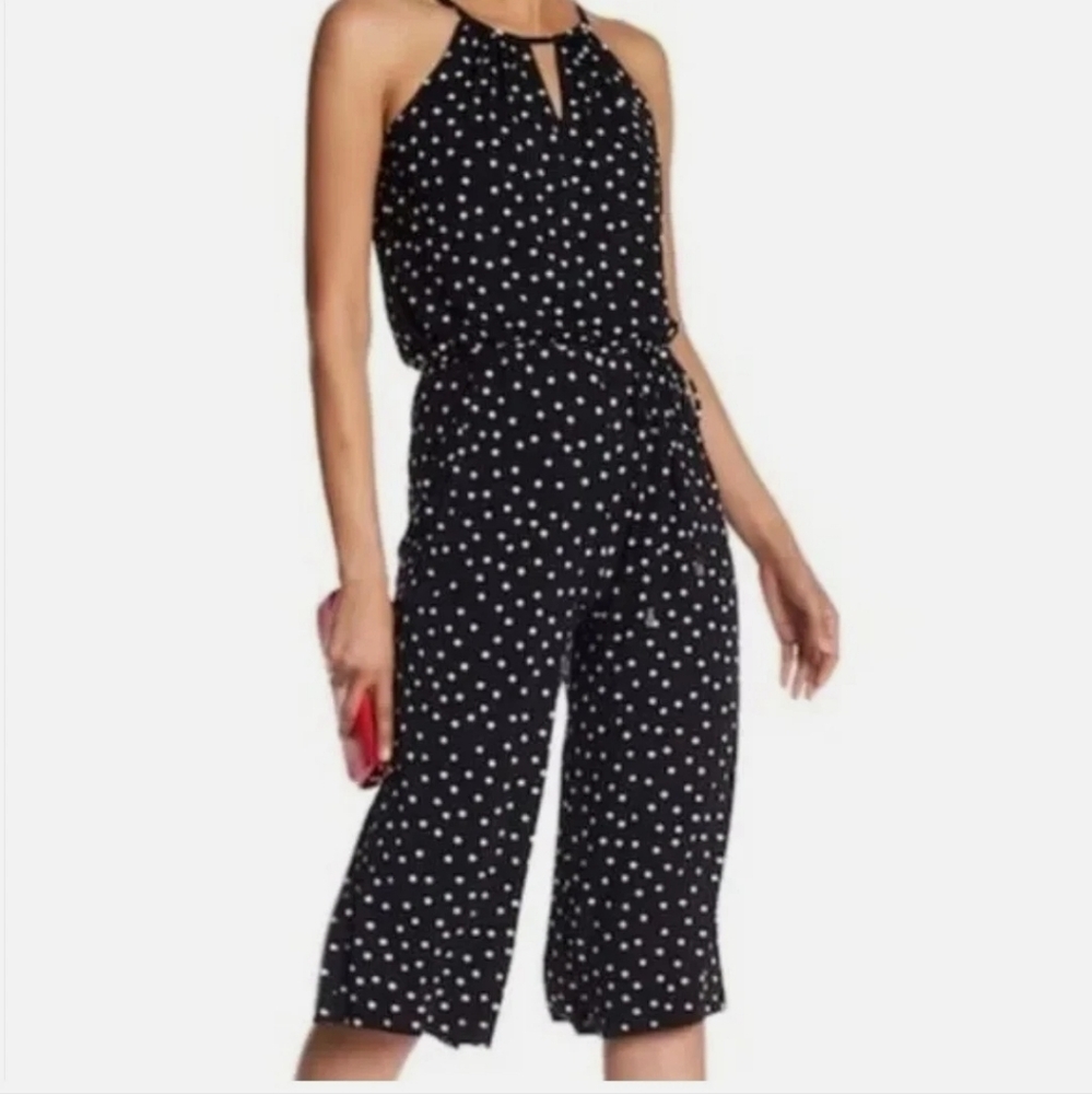London Times Capri Pants Jumpsuit Size 10